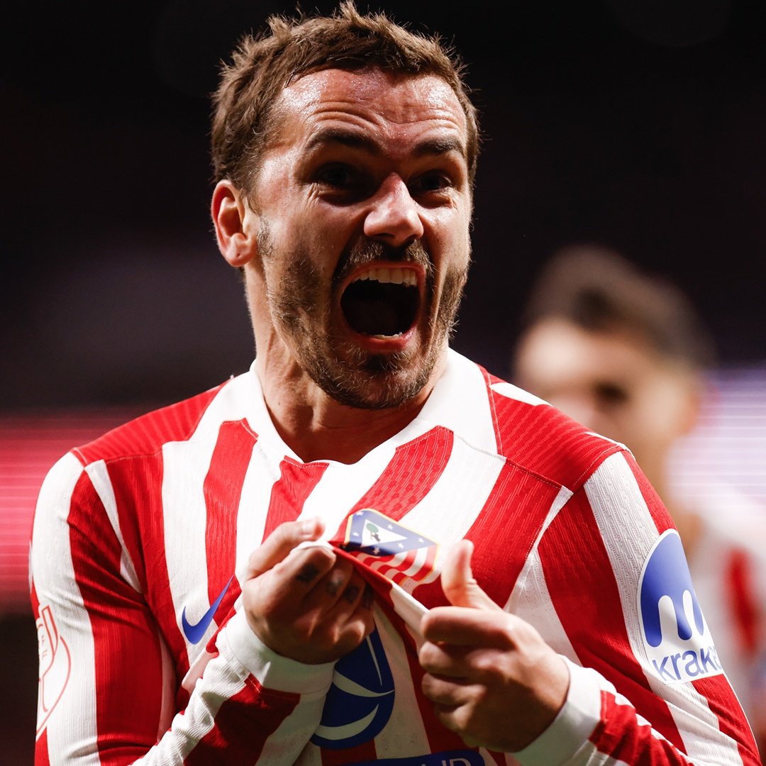 El último baile de Griezmann en el&nbsp;Metropolitano